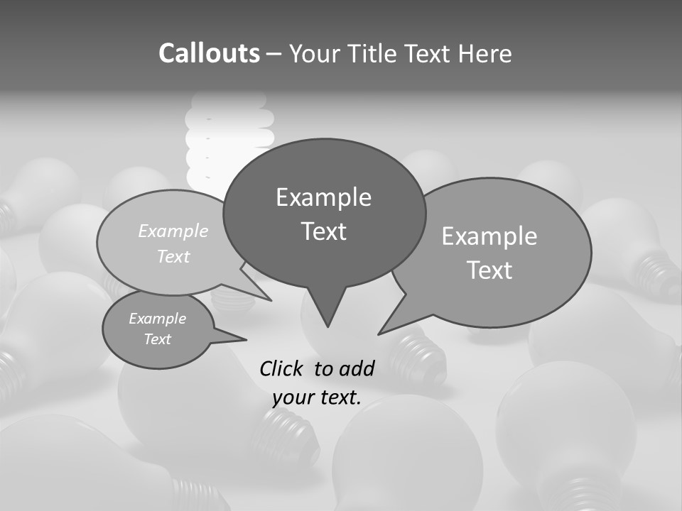 Bright Technology Electric PowerPoint Template