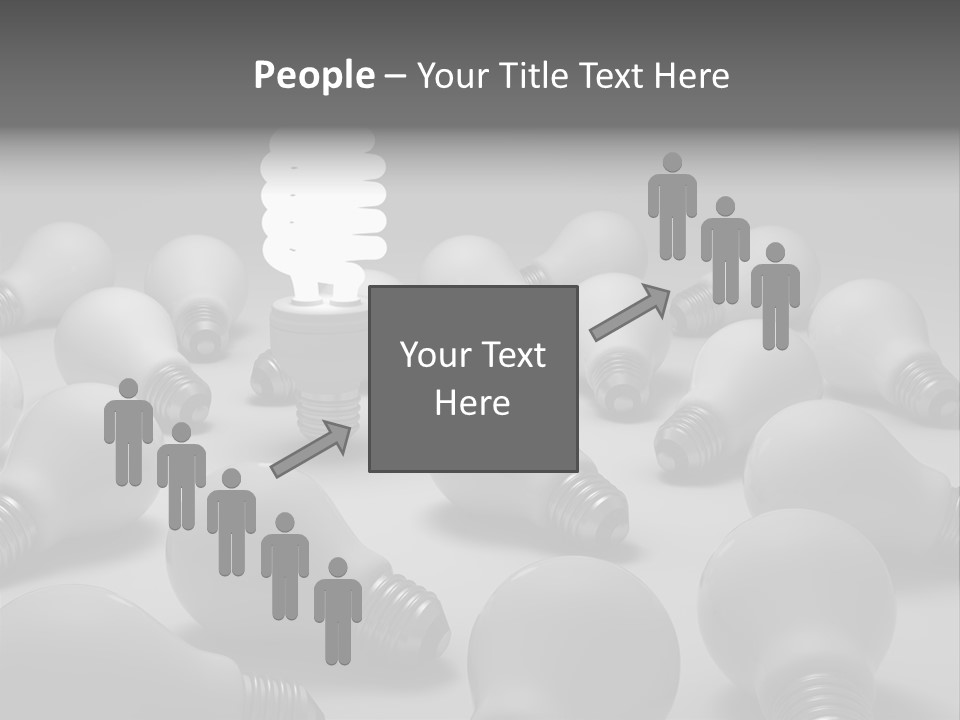 Bright Technology Electric PowerPoint Template