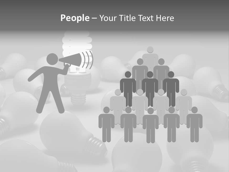 Bright Technology Electric PowerPoint Template