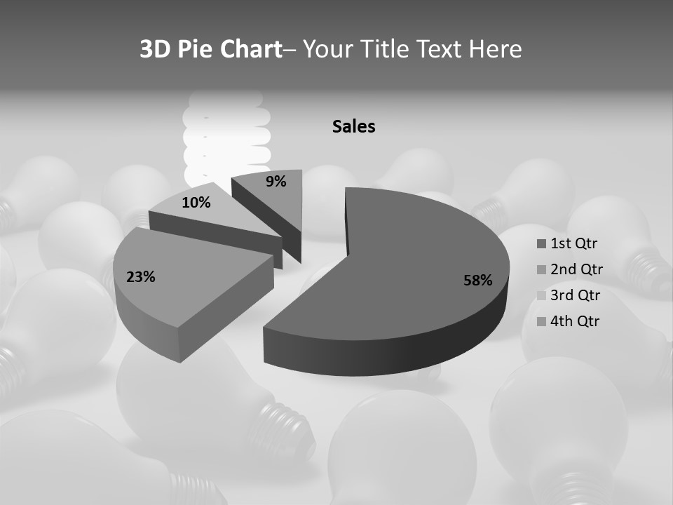 Bright Technology Electric PowerPoint Template