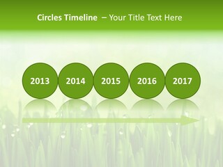 Lawn Morning Flora PowerPoint Template