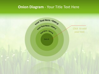 Lawn Morning Flora PowerPoint Template