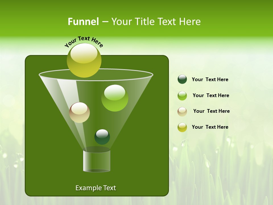 Lawn Morning Flora PowerPoint Template