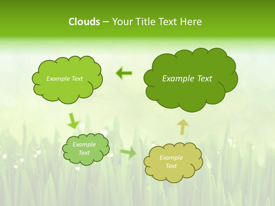Lawn Morning Flora PowerPoint Template