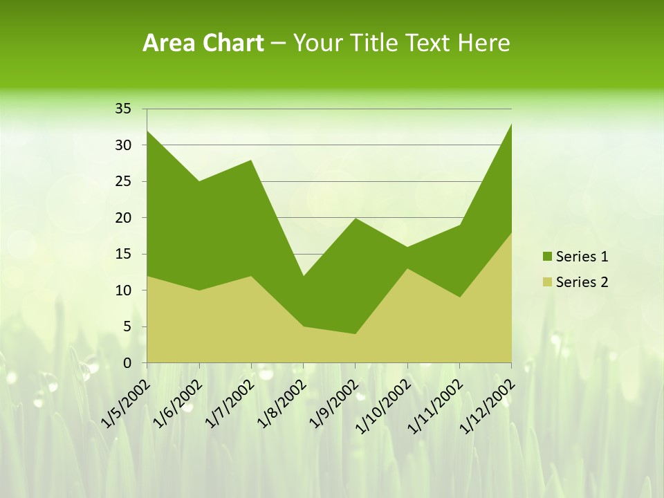 Lawn Morning Flora PowerPoint Template