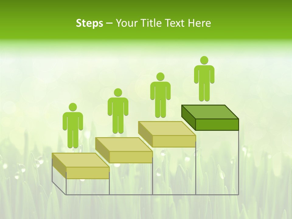 Lawn Morning Flora PowerPoint Template