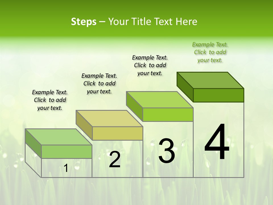 Lawn Morning Flora PowerPoint Template