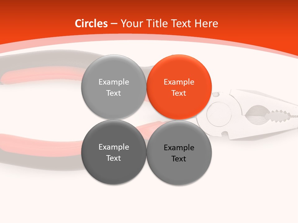 Jaw Crimper Clamp PowerPoint Template