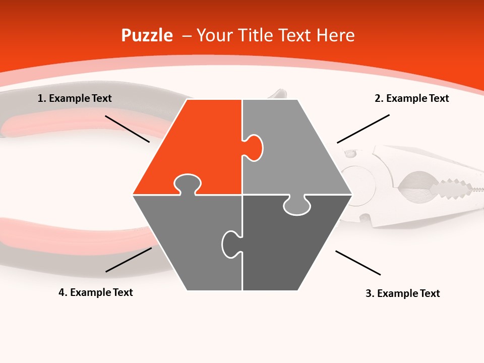Jaw Crimper Clamp PowerPoint Template