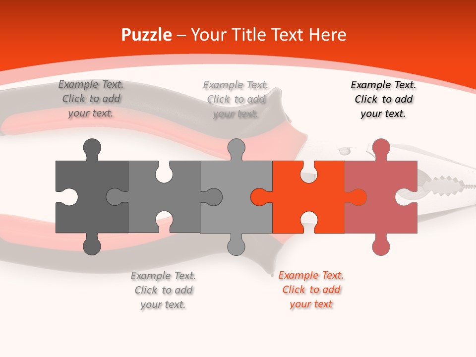 Jaw Crimper Clamp PowerPoint Template