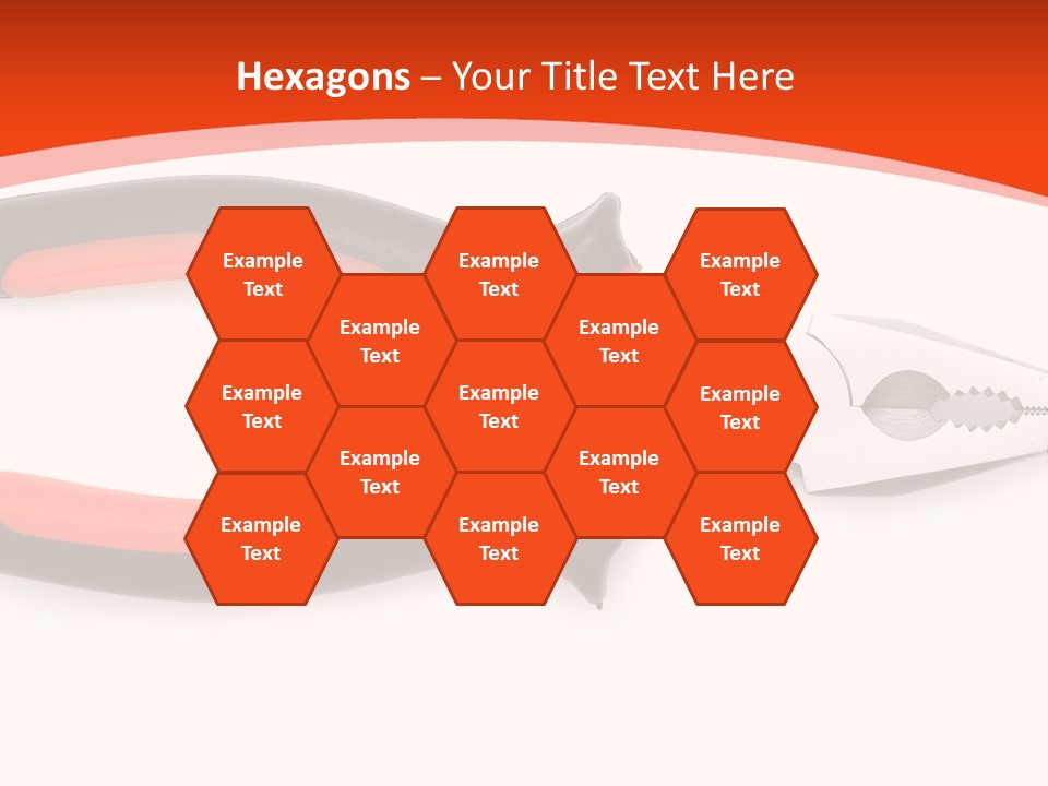 Jaw Crimper Clamp PowerPoint Template