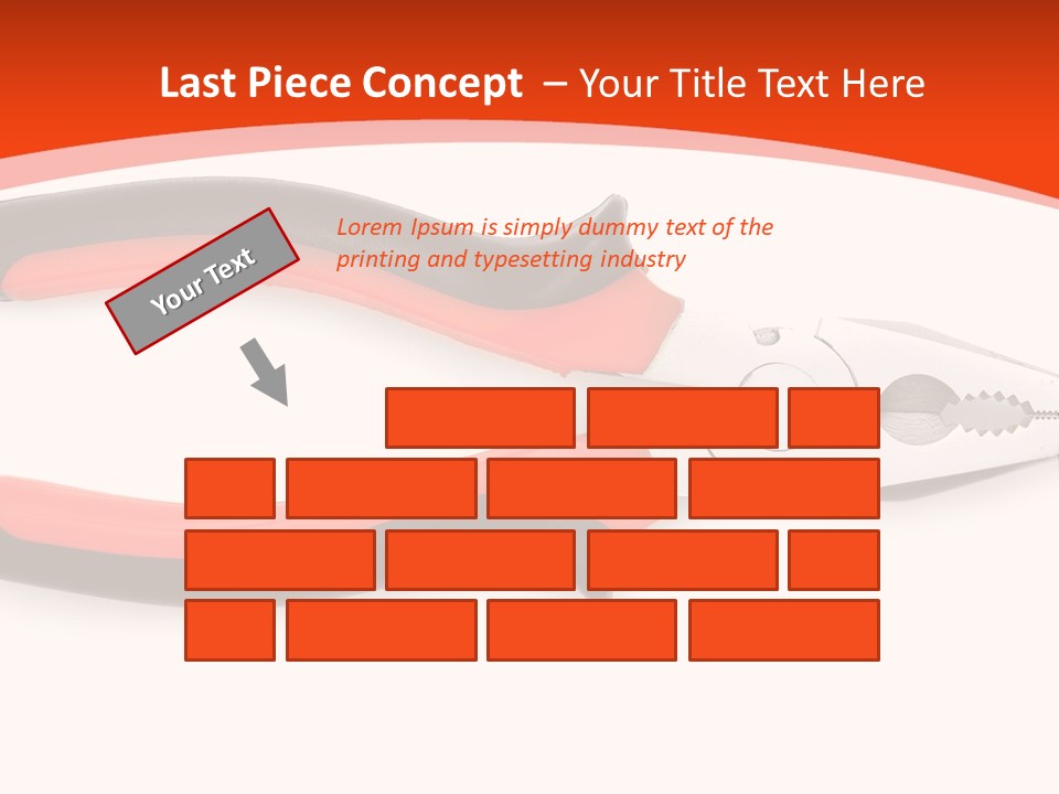 Jaw Crimper Clamp PowerPoint Template