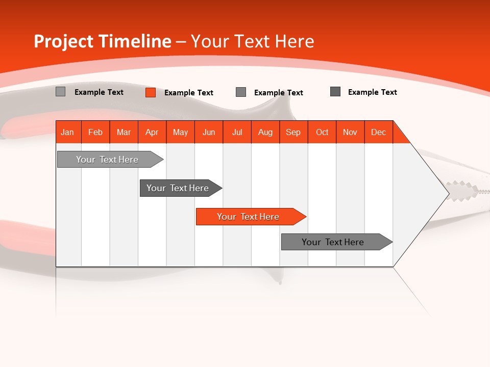 Jaw Crimper Clamp PowerPoint Template