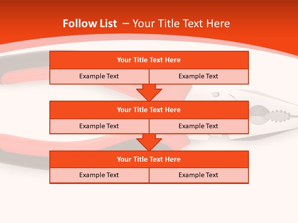 Jaw Crimper Clamp PowerPoint Template