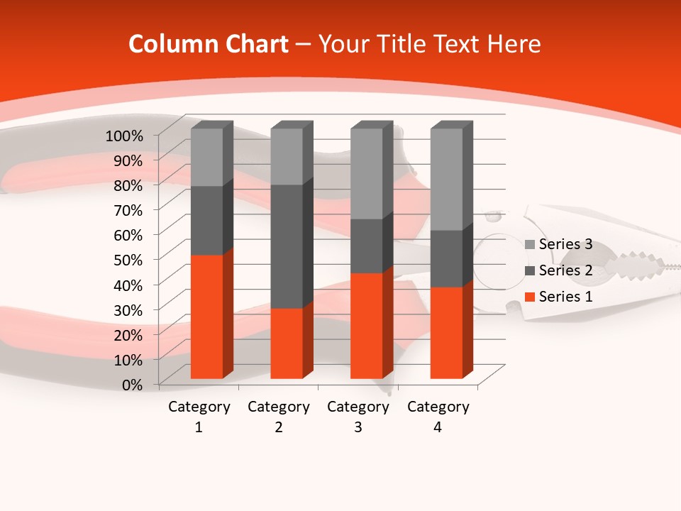 Jaw Crimper Clamp PowerPoint Template
