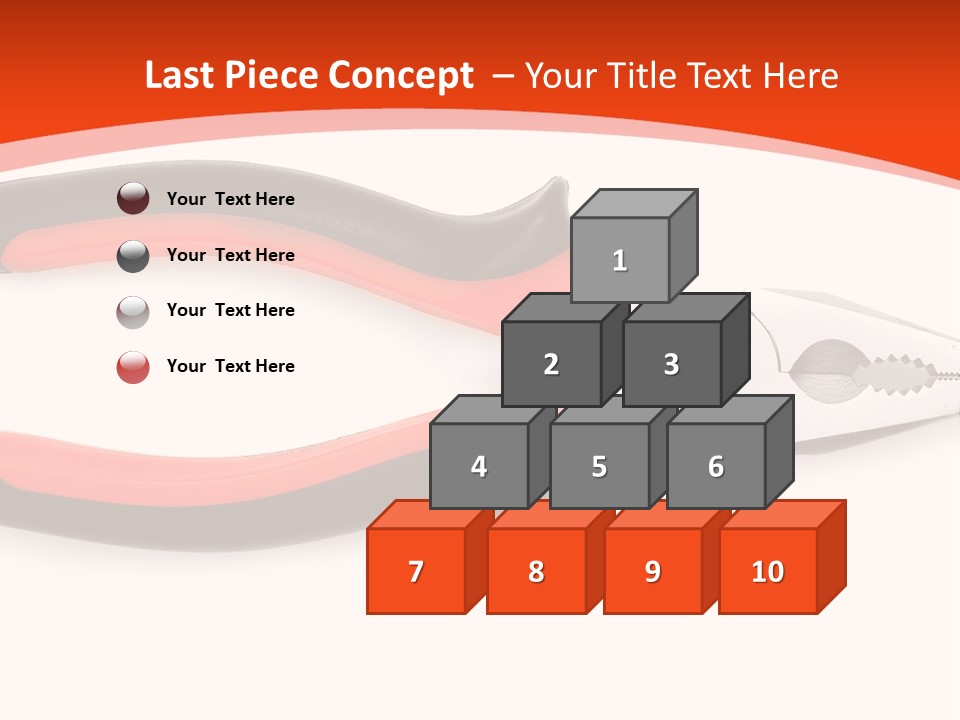 Jaw Crimper Clamp PowerPoint Template