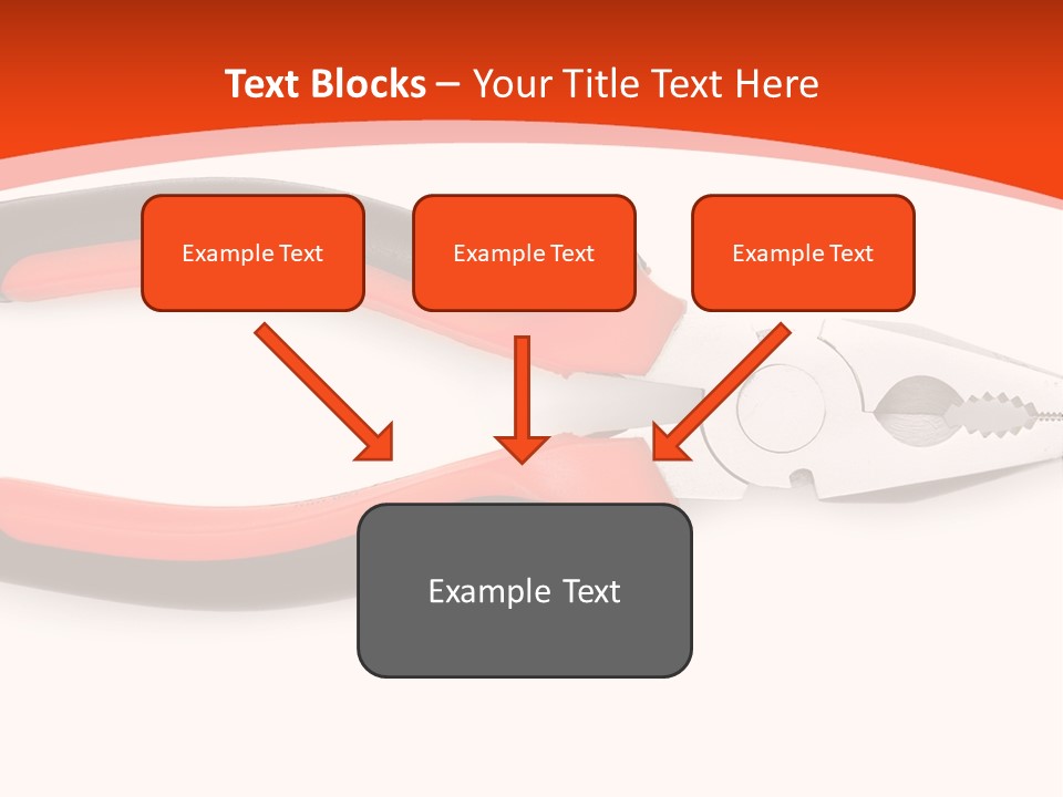 Jaw Crimper Clamp PowerPoint Template