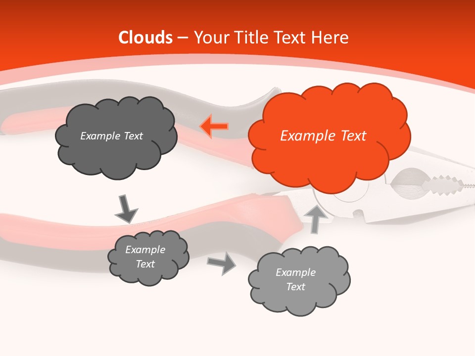 Jaw Crimper Clamp PowerPoint Template