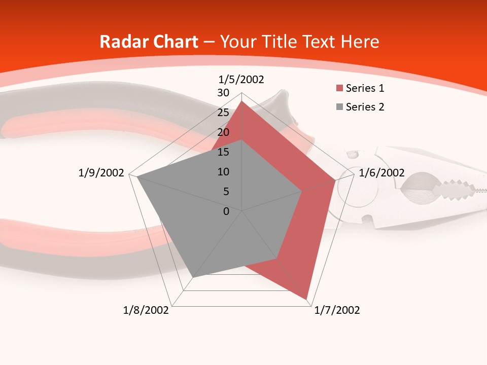Jaw Crimper Clamp PowerPoint Template