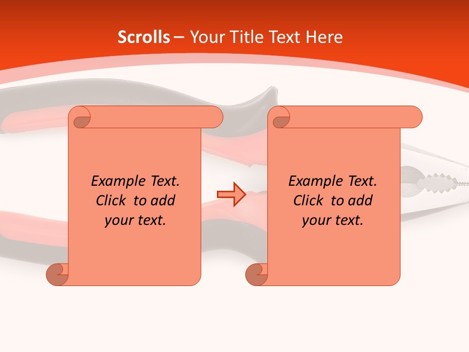 Jaw Crimper Clamp PowerPoint Template