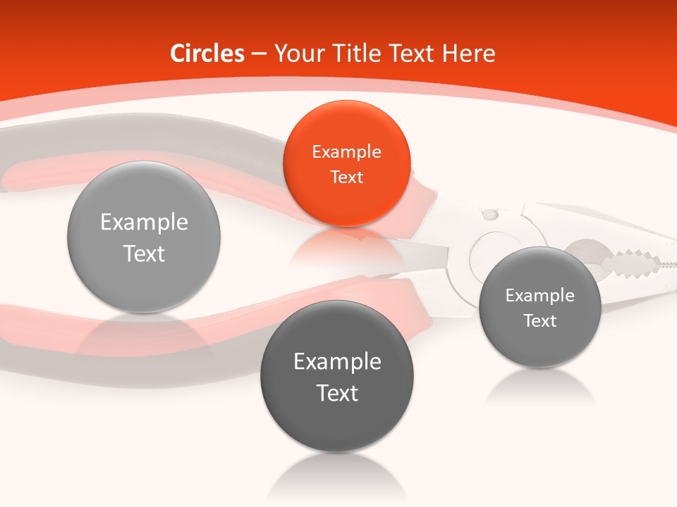 Jaw Crimper Clamp PowerPoint Template