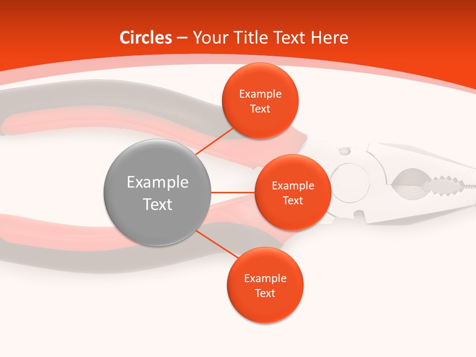 Jaw Crimper Clamp PowerPoint Template