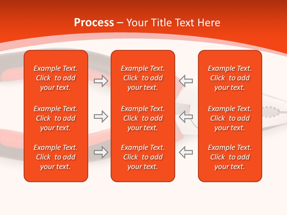 Jaw Crimper Clamp PowerPoint Template
