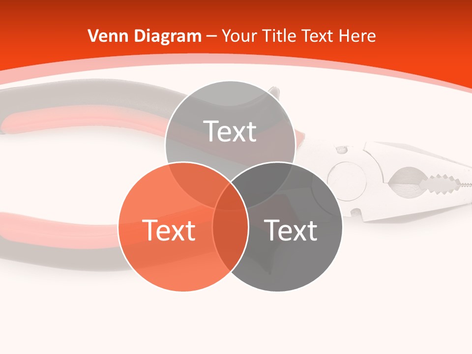Jaw Crimper Clamp PowerPoint Template