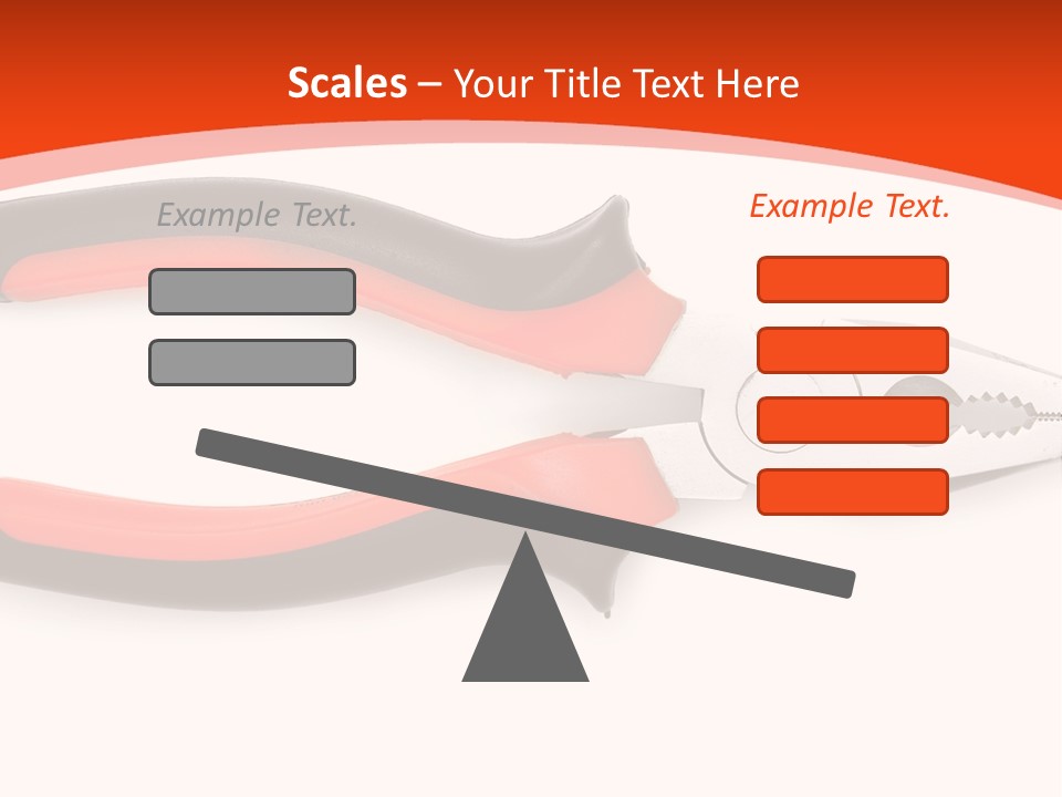 Jaw Crimper Clamp PowerPoint Template