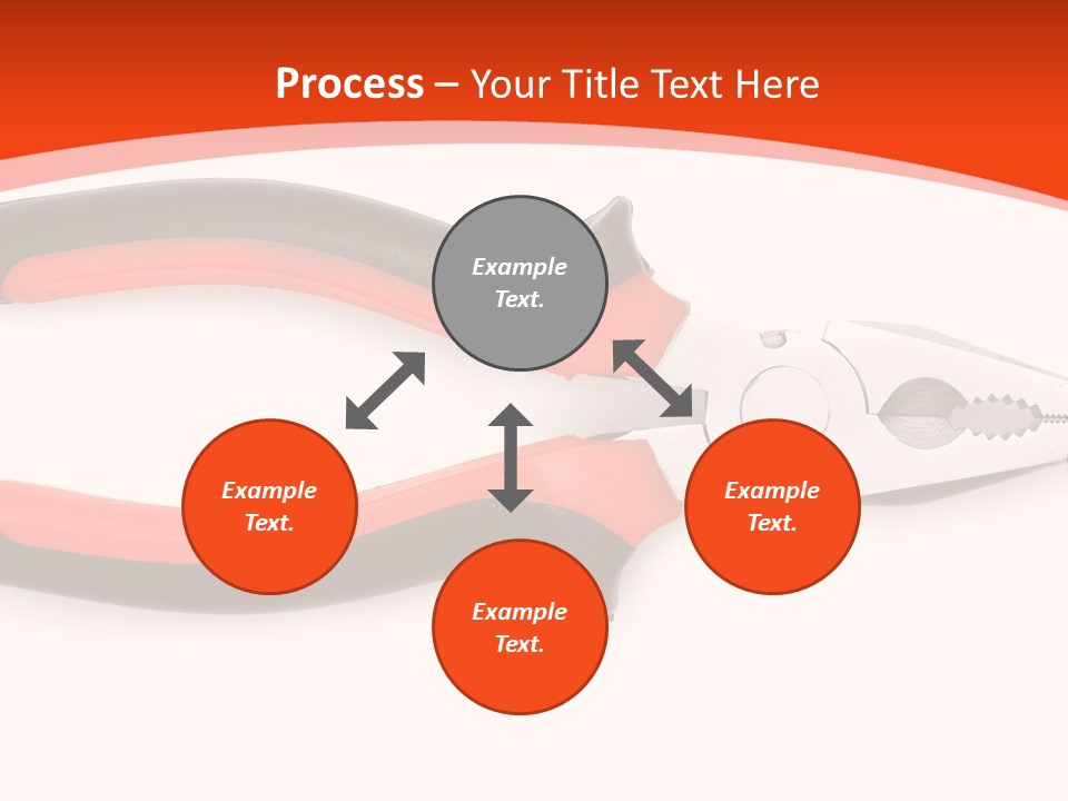 Jaw Crimper Clamp PowerPoint Template