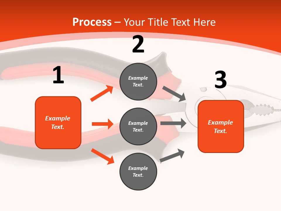 Jaw Crimper Clamp PowerPoint Template