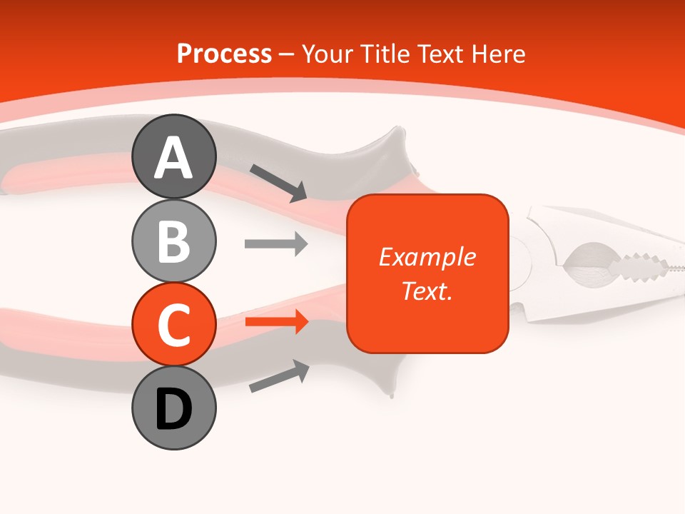 Jaw Crimper Clamp PowerPoint Template