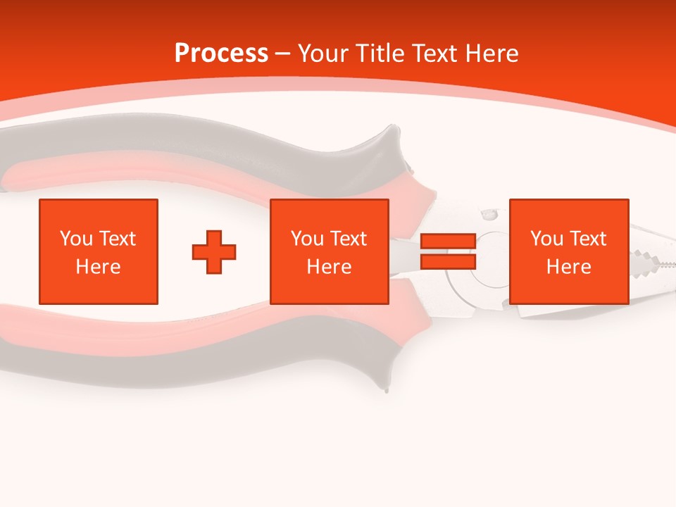 Jaw Crimper Clamp PowerPoint Template