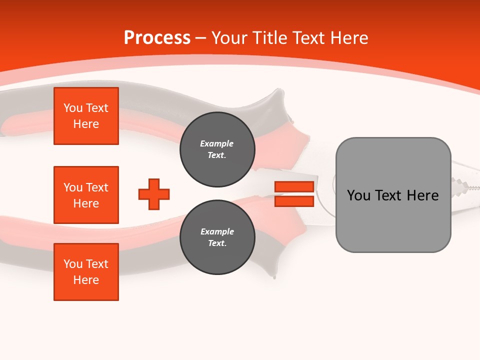 Jaw Crimper Clamp PowerPoint Template