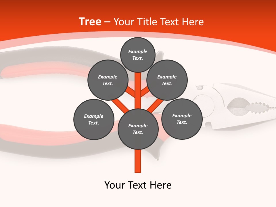 Jaw Crimper Clamp PowerPoint Template