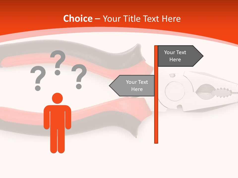 Jaw Crimper Clamp PowerPoint Template