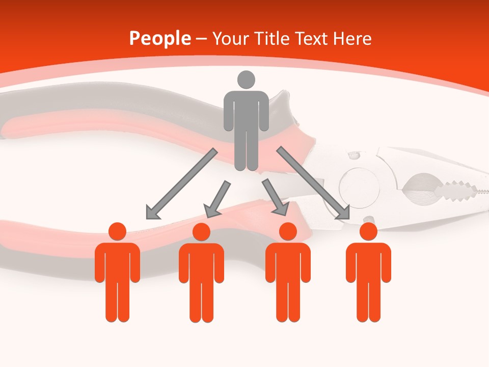 Jaw Crimper Clamp PowerPoint Template