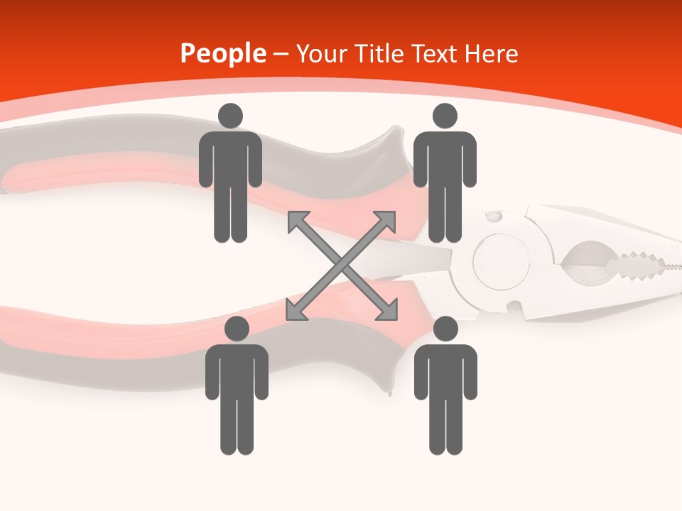 Jaw Crimper Clamp PowerPoint Template