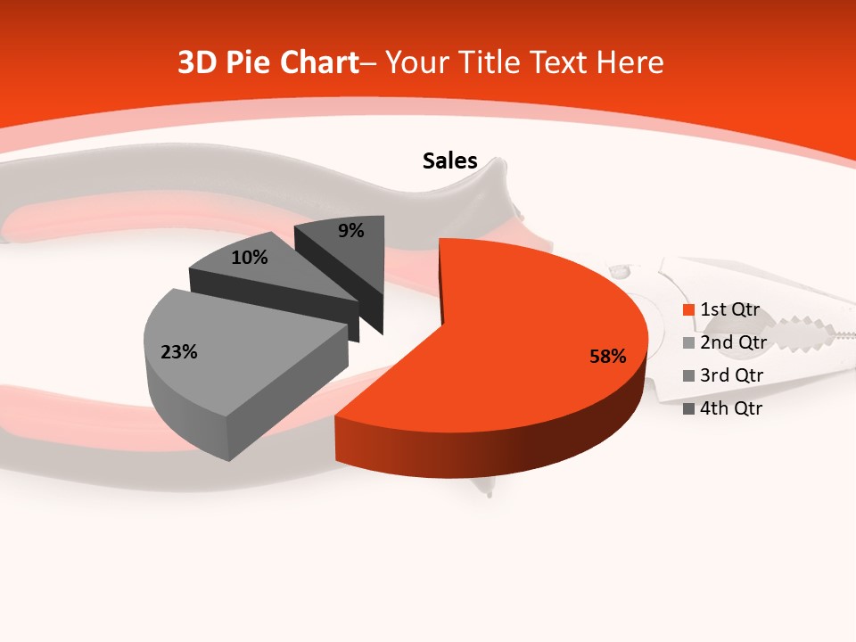 Jaw Crimper Clamp PowerPoint Template