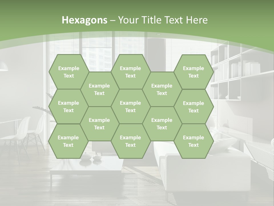 Couch Floor Property PowerPoint Template