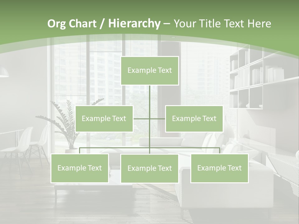 Couch Floor Property PowerPoint Template