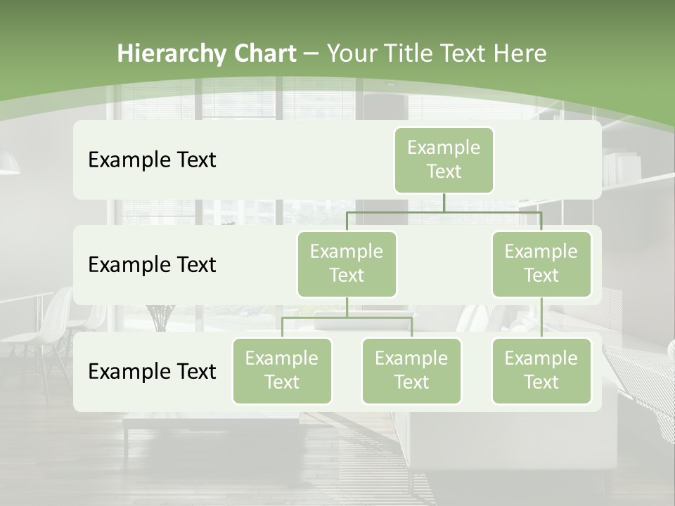 Couch Floor Property PowerPoint Template