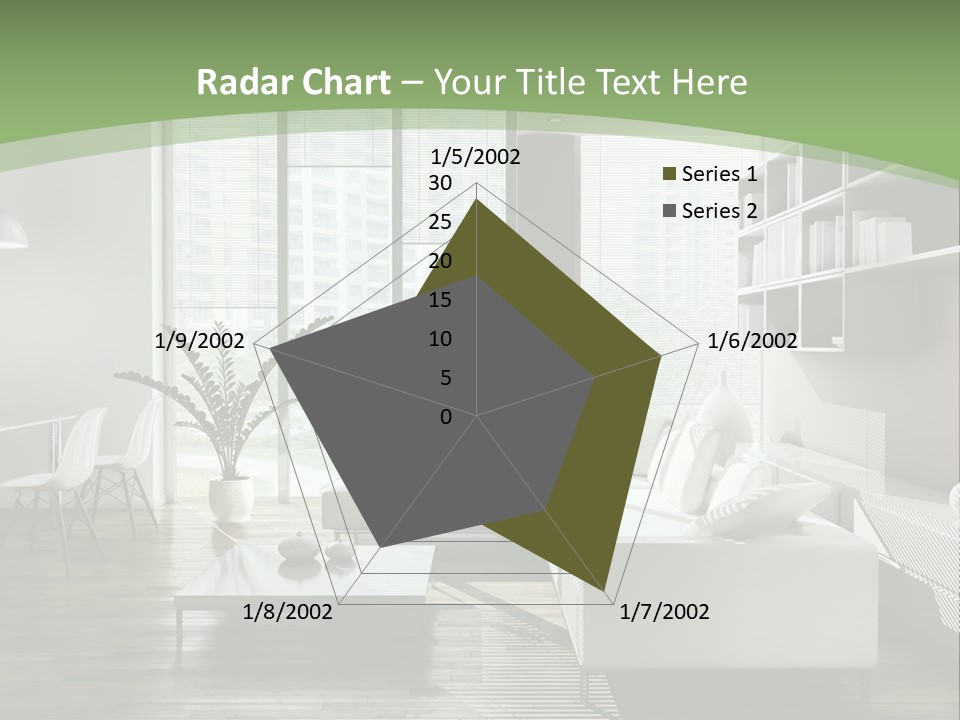 Couch Floor Property PowerPoint Template