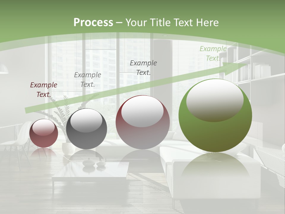 Couch Floor Property PowerPoint Template