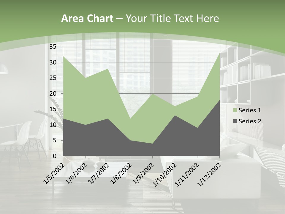 Couch Floor Property PowerPoint Template