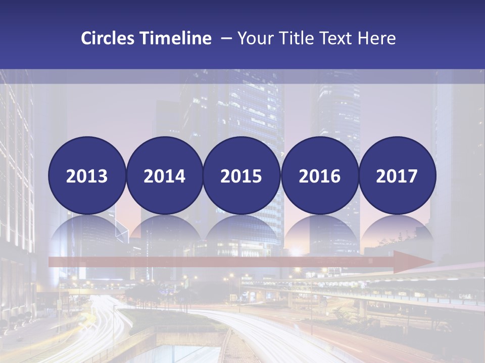 Bridge Business Cityscape PowerPoint Template