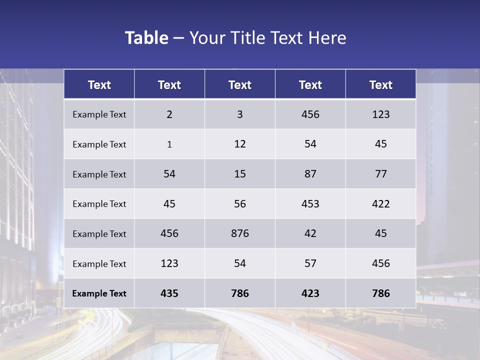 Bridge Business Cityscape PowerPoint Template