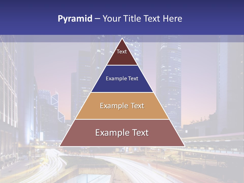 Bridge Business Cityscape PowerPoint Template