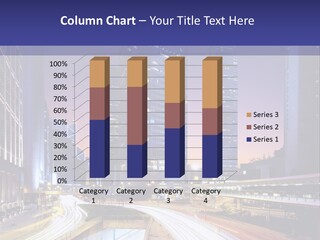 Bridge Business Cityscape PowerPoint Template