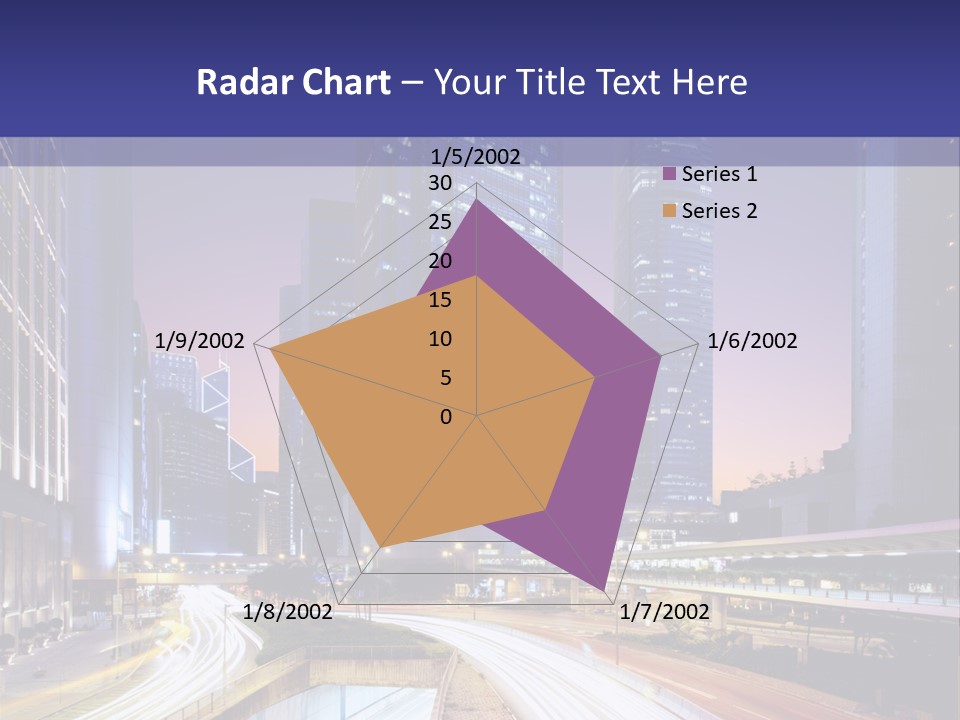 Bridge Business Cityscape PowerPoint Template